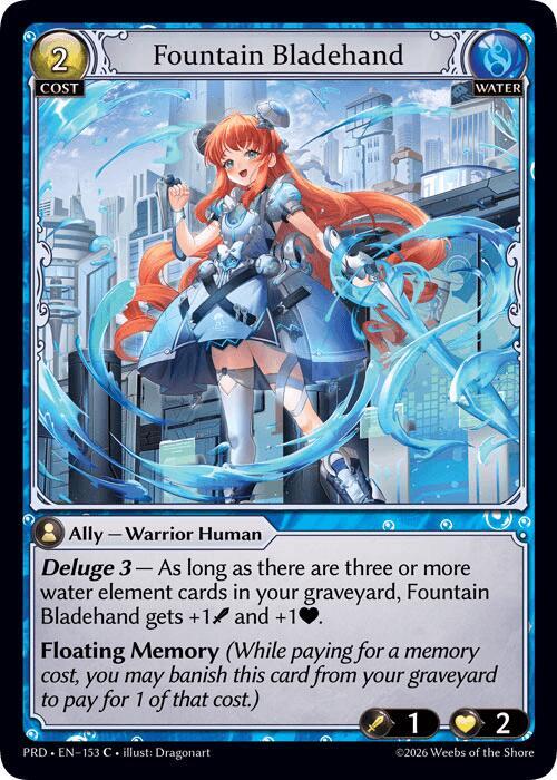 PRD-153 Fountain Bladehand