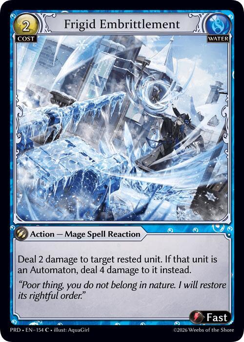 PRD-154 Frigid Embrittlement
