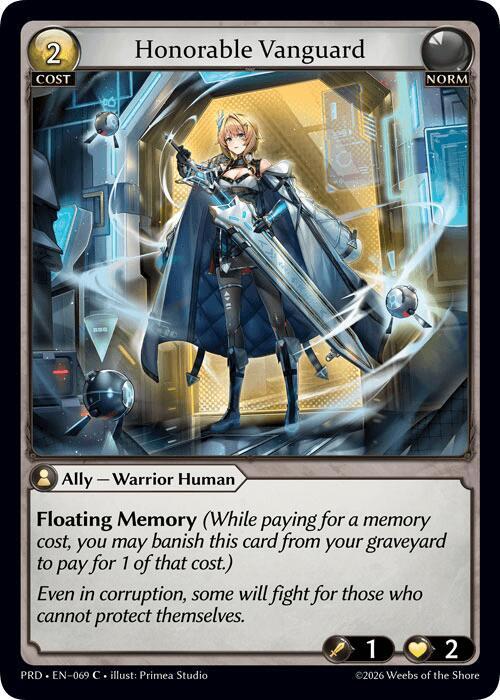 PRD-069 Honorable Vanguard