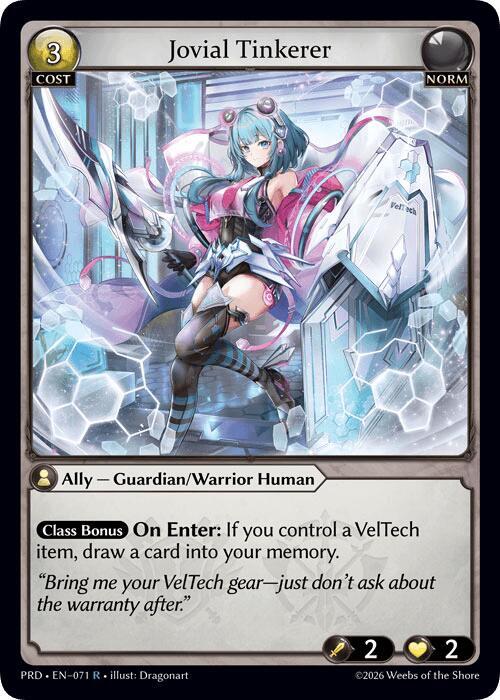 PRD-071 Jovial Tinkerer