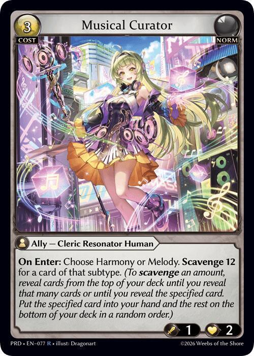 PRD-077 Musical Curator
