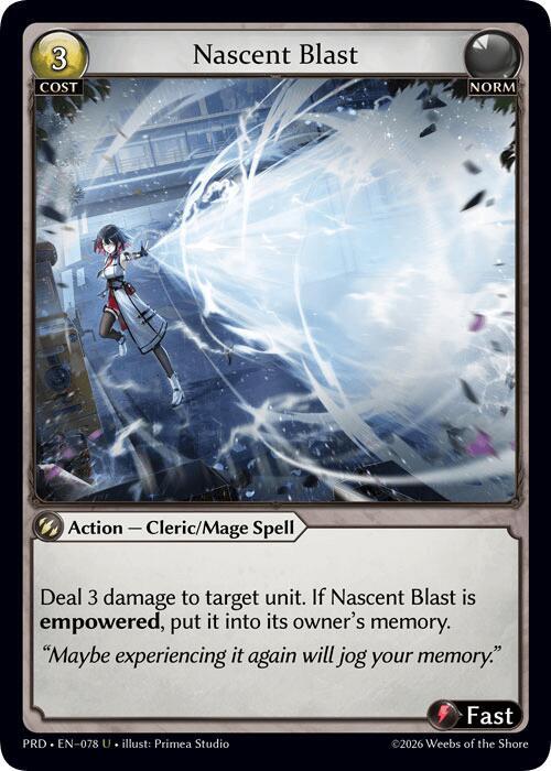 PRD-078 Nascent Blast