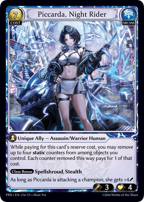 PRD-216 Piccarda, Night Rider