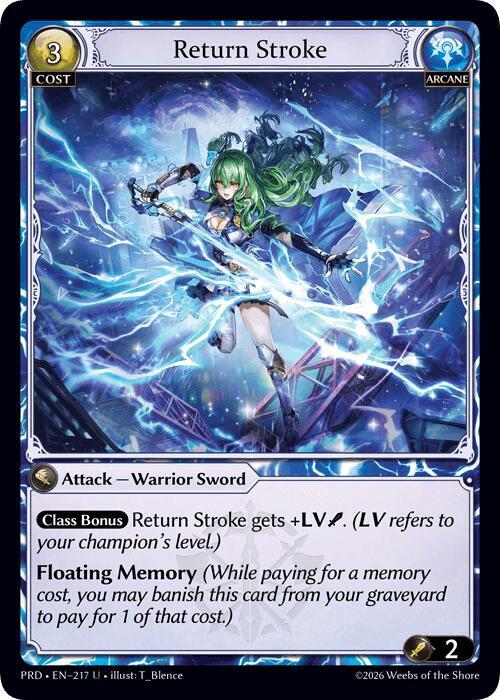 PRD-217 Return Stroke