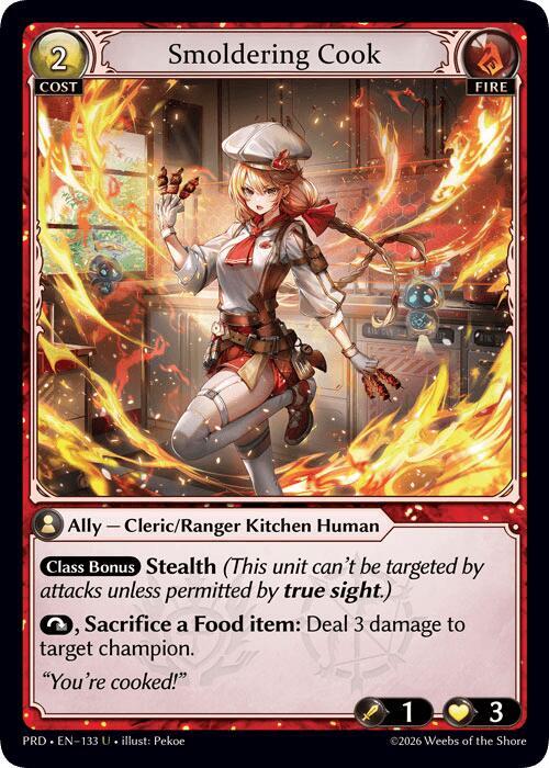 PRD-133 Smoldering Cook