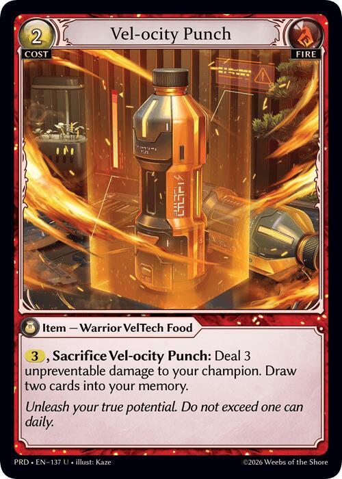 PRD-137 Vel-ocity Punch