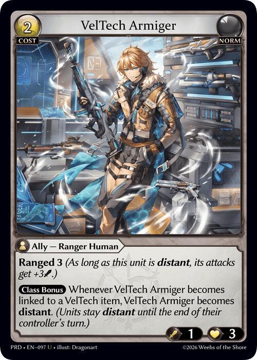PRD-097 VelTech Armiger