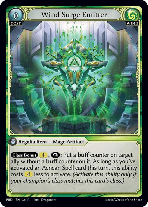 PRD-024 Wind Surge Emitter