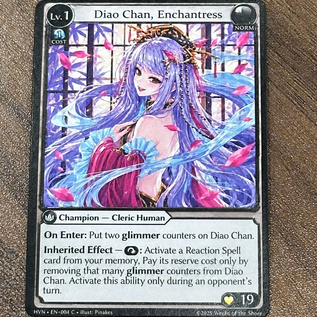 Diao Chan, Enchantress [Grey, Mark]
