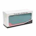 Sanseking Leather Deck Box (Long) - Green / Pink