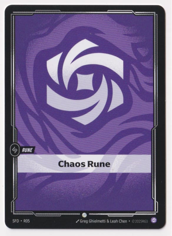 SFD-R05 Chaos Rune