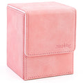 Sanseking Leather Deck Box (Short) - Pink