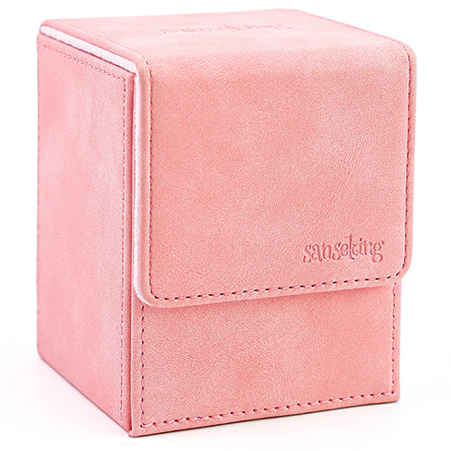 Sanseking Leather Deck Box (Short) - Pink