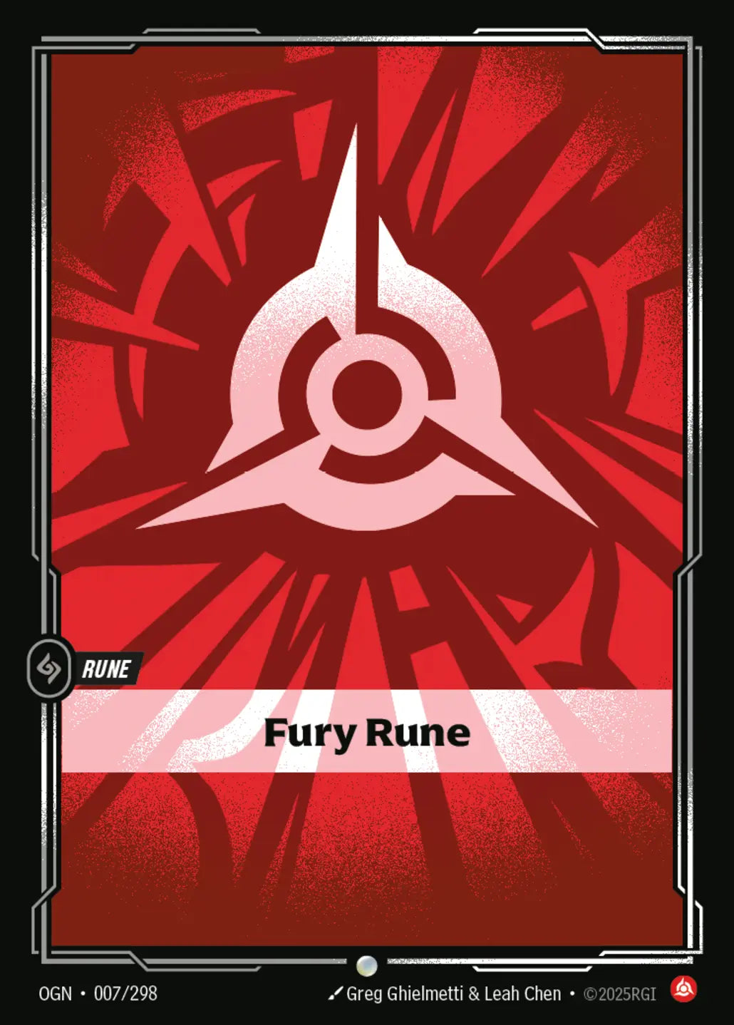 OGN-007/298 Fury Rune