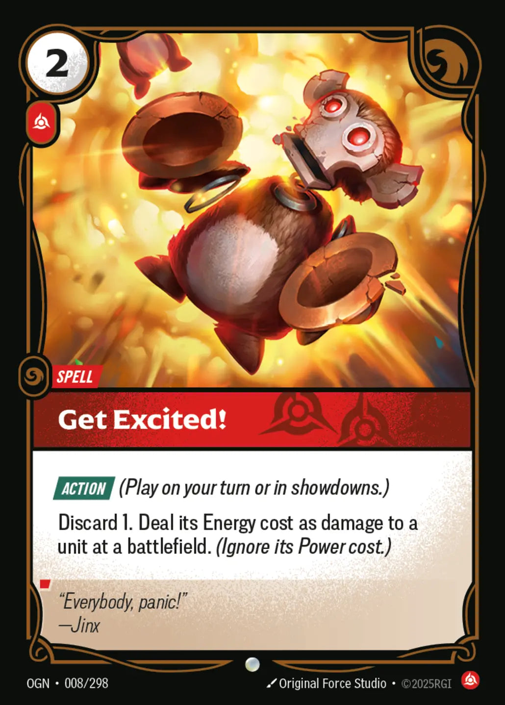 OGN-008/298 Get Excited!
