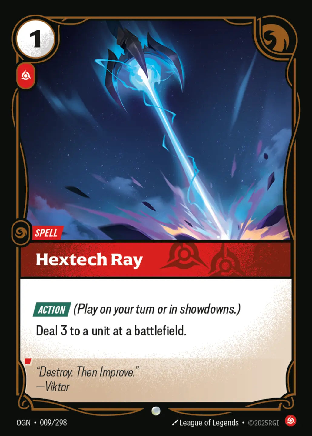 OGN-009/298 Hextech Ray