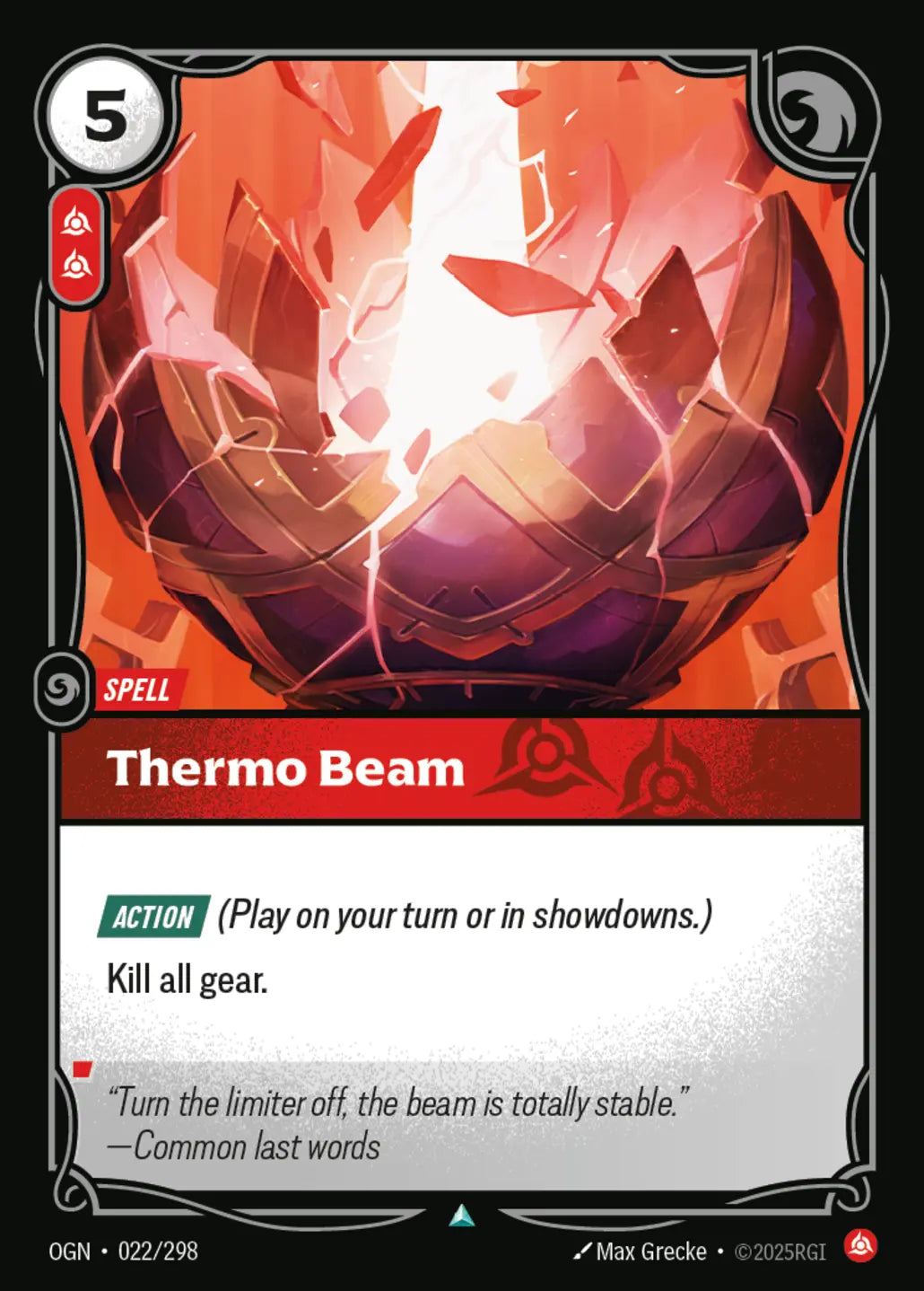 OGN-022/298 Thermo Beam