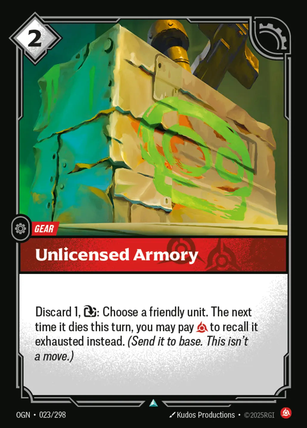 OGN-023/298 Unlicensed Armory