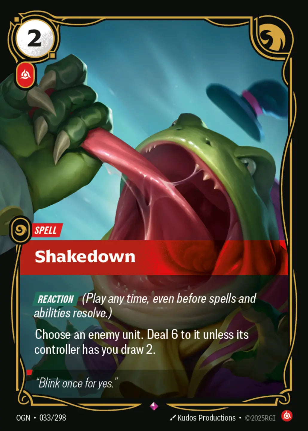 OGN-033/298 Shakedown (Foiled)