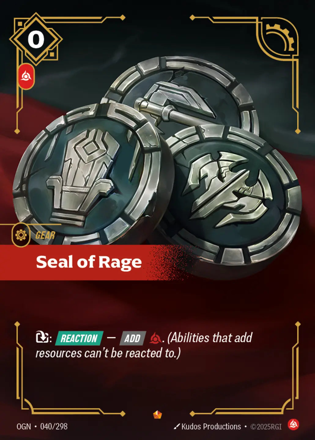 OGN-040/298 Seal of Rage