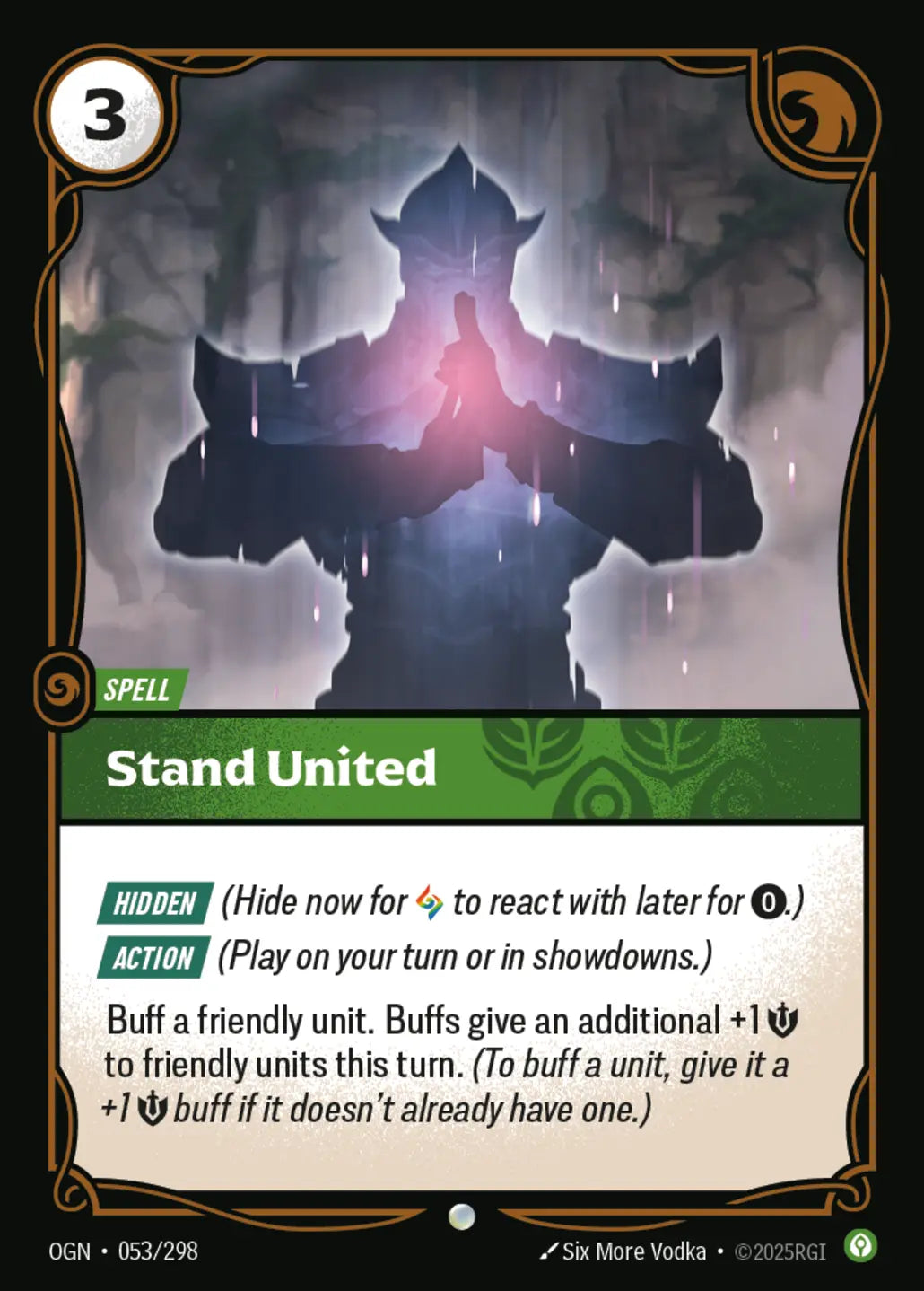 OGN-053/298 Stand United (Foiled)
