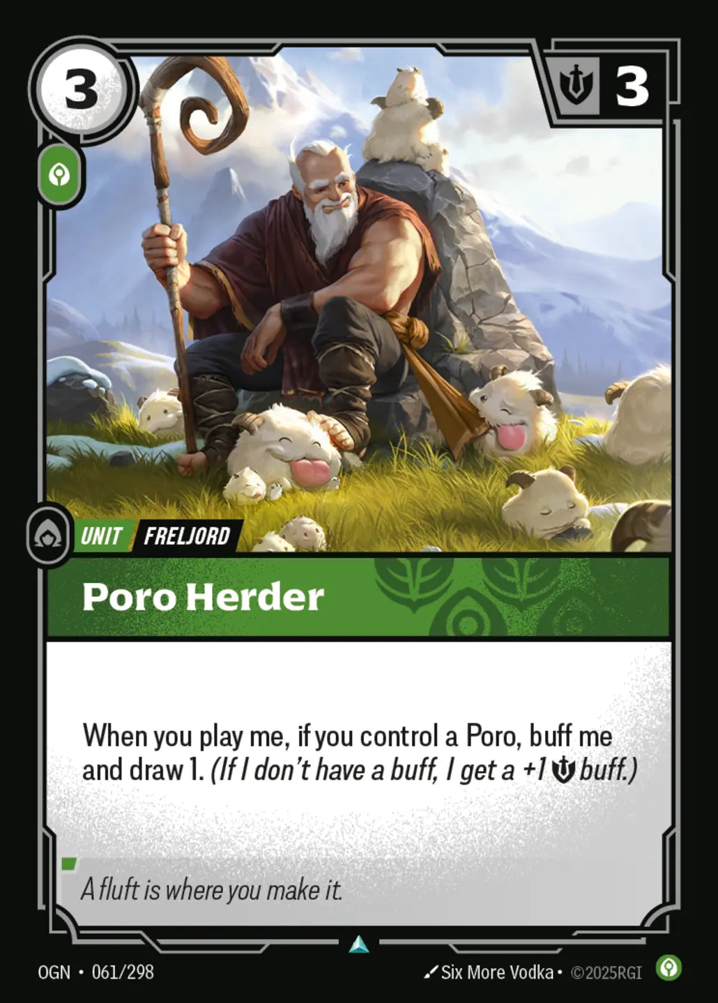OGN-061/298 Poro Herder (Foiled)