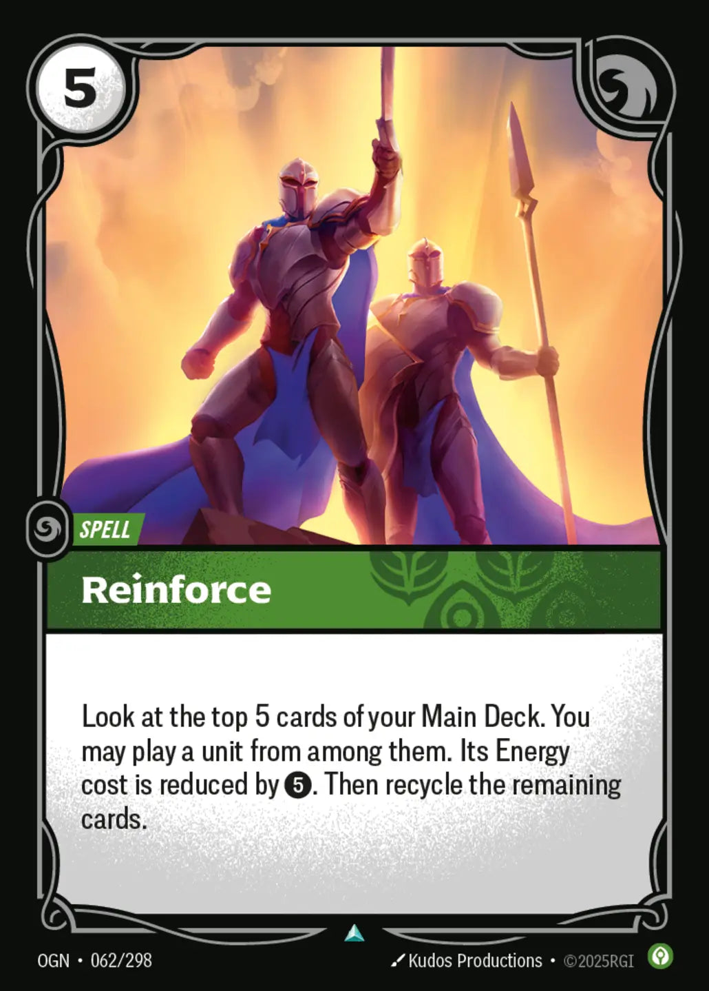 OGN-062/298 Reinforce (Foiled)
