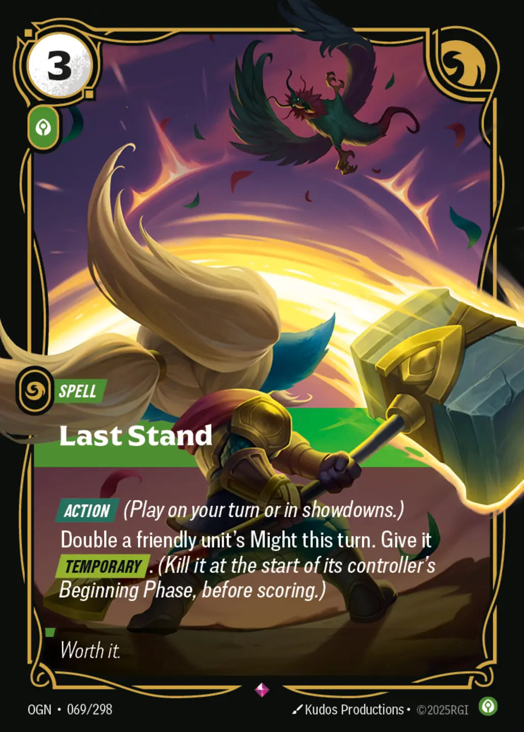 OGN-069/298 Last Stand (Foiled)