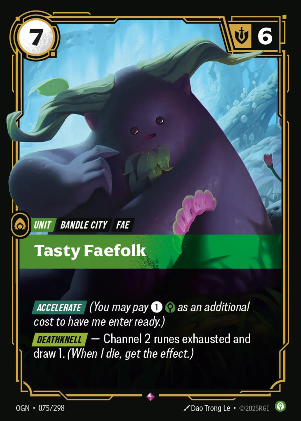 OGN-075/298 Tasty Faefolk (Foiled)