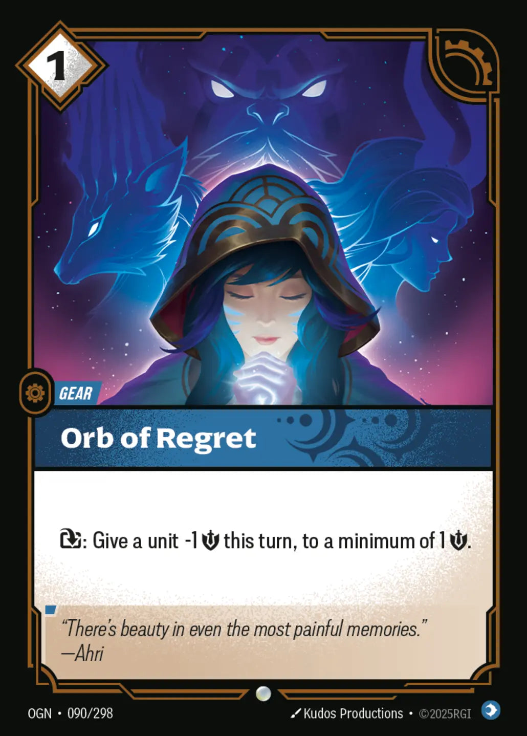 OGN-090/298 Orb of Regret (Foiled)
