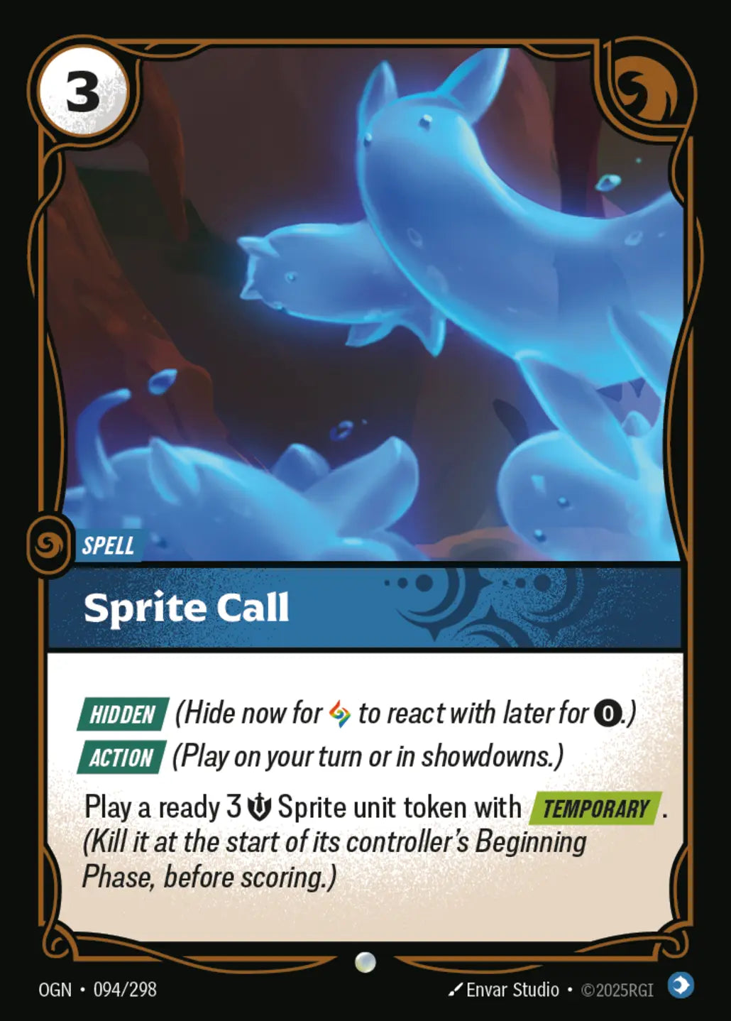 OGN-094/298 Sprite Call (Foiled)