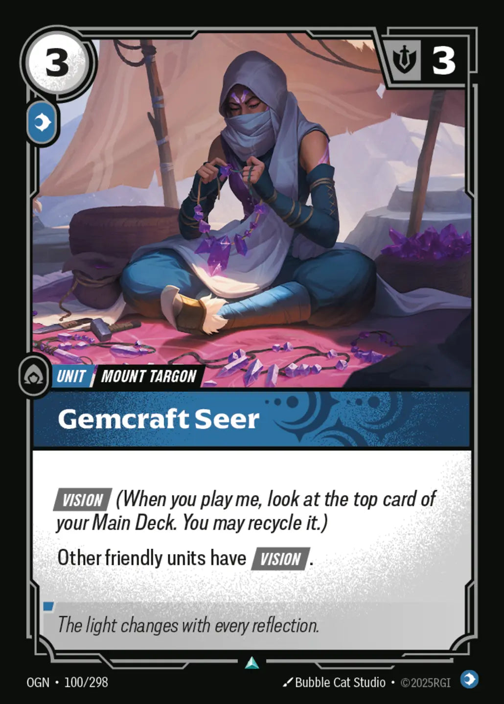 OGN-100/298 Gemcraft Seer
