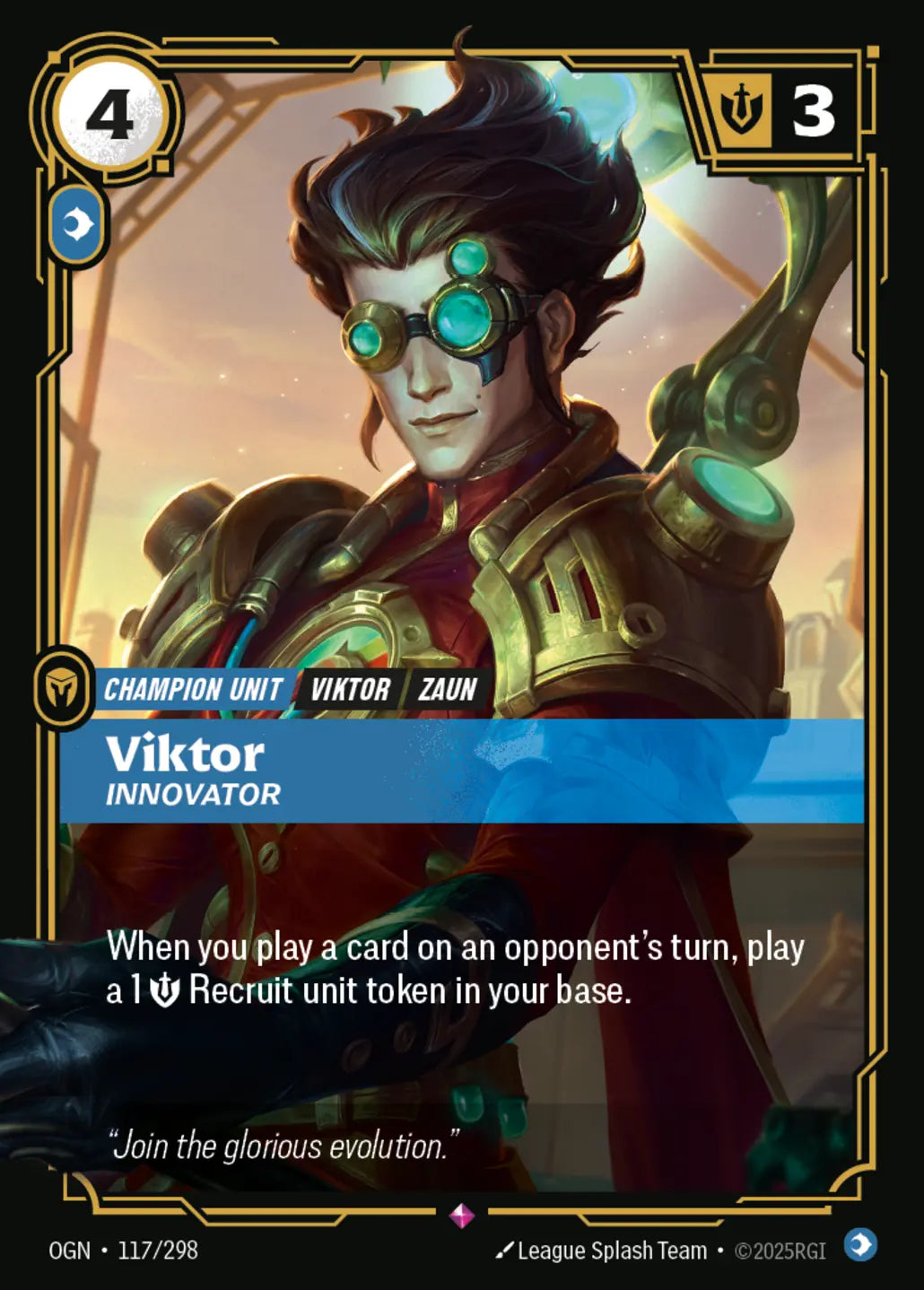 OGN-117/298 Viktor, Innovator (Foiled)