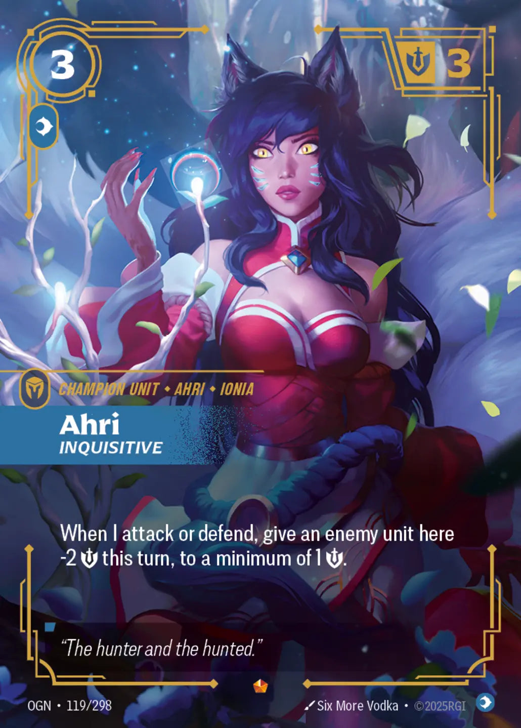 OGN-119/298 Ahri, Inquisitive