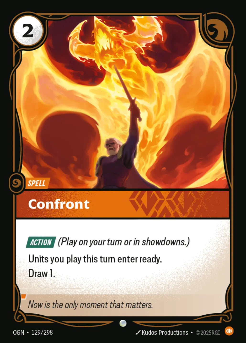 OGN-129/298 Confront (Foiled)