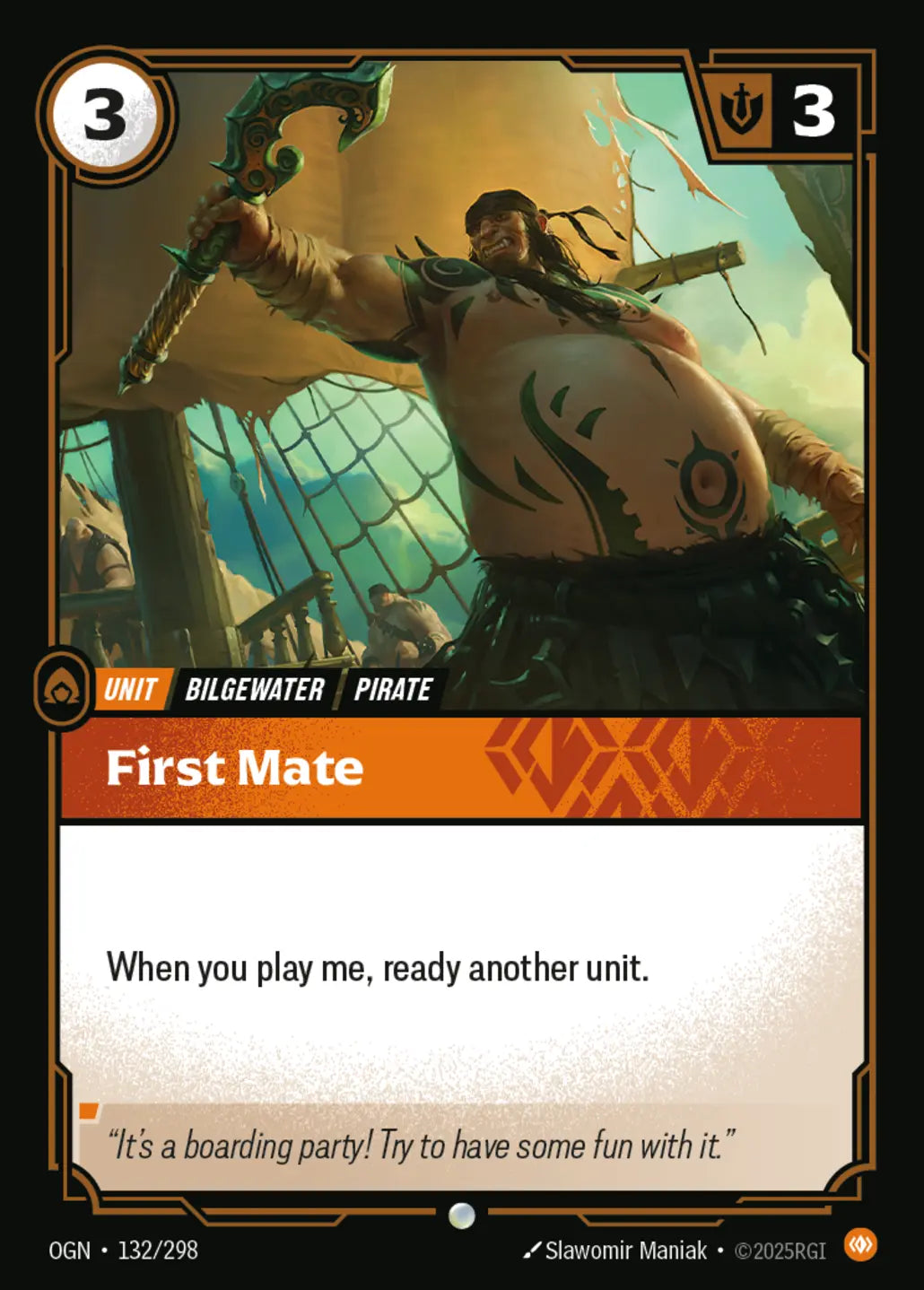 OGN-132/298 First Mate