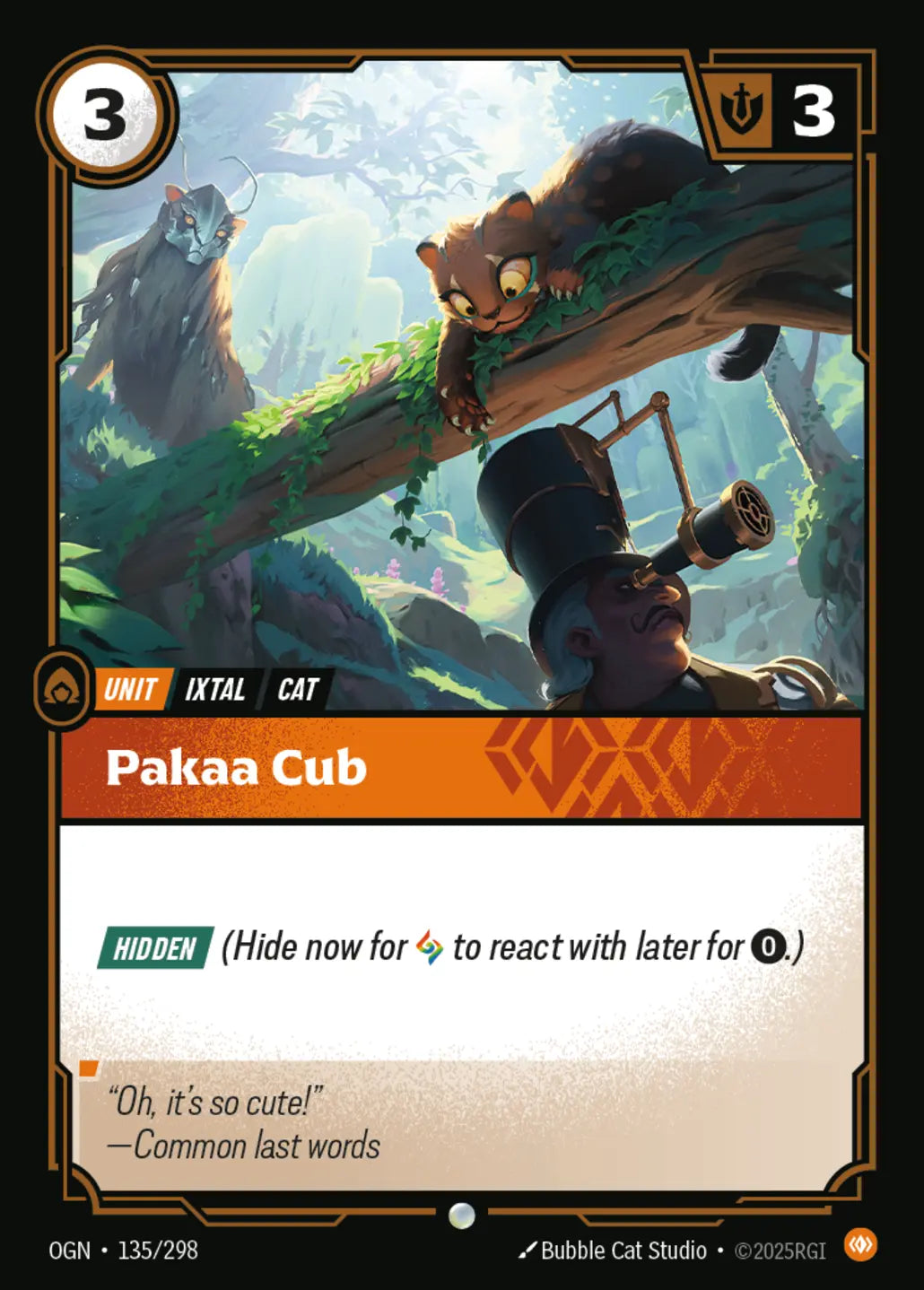 OGN-135/298 Pakaa Cub (Foiled)