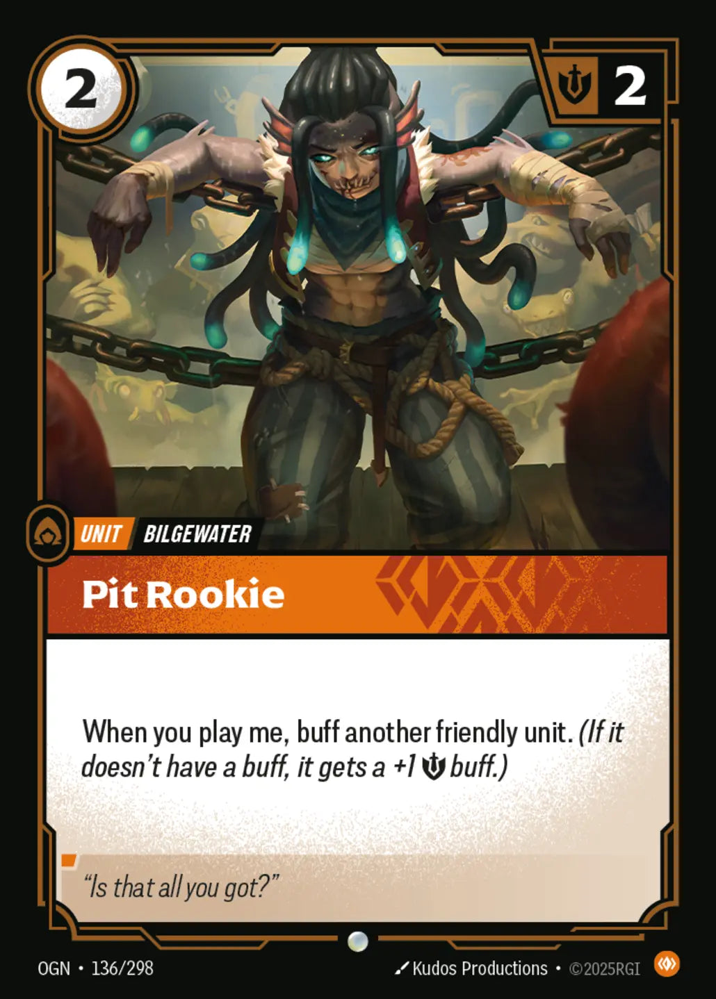 OGN-136/298 Pit Rookie (Foiled)