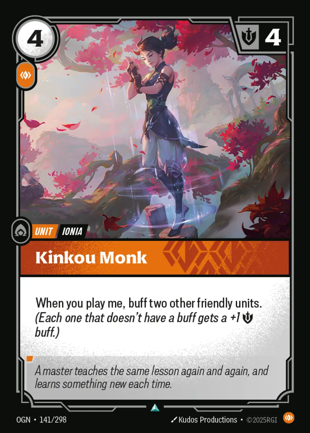 OGN-141/298 Kinkou Monk