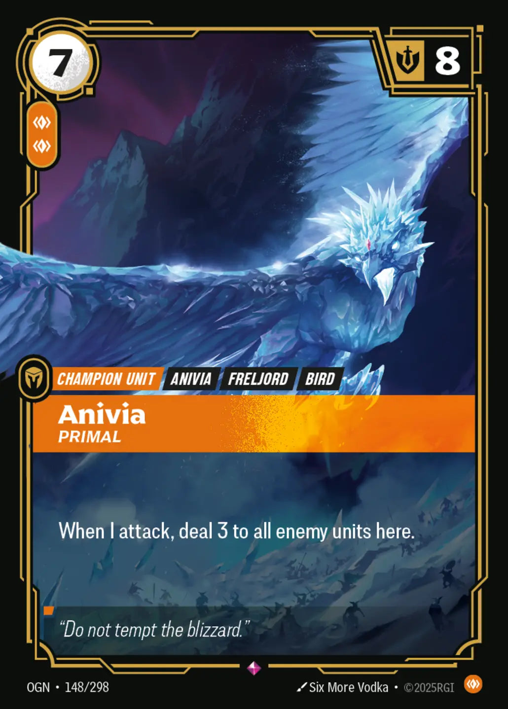 OGN-148/298 Anivia, Primal (Foiled)