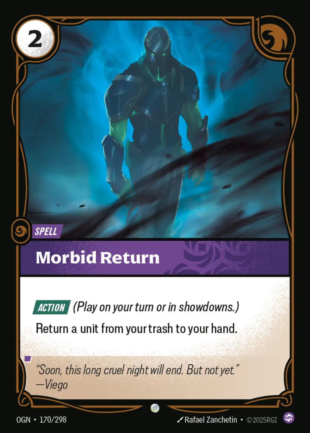 OGN-170/298 Morbid Return (Foiled)