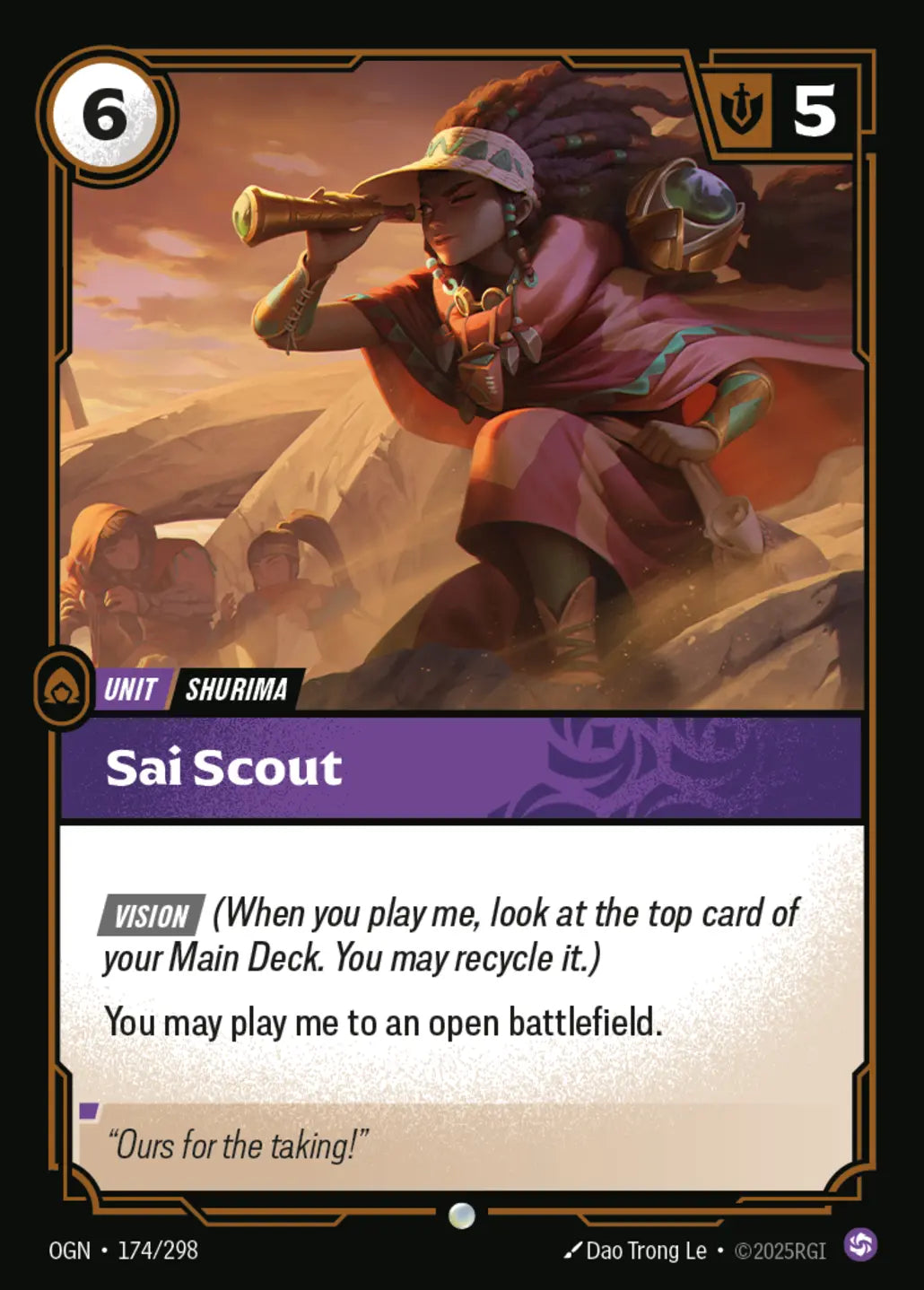 OGN-174/298 Sai Scout