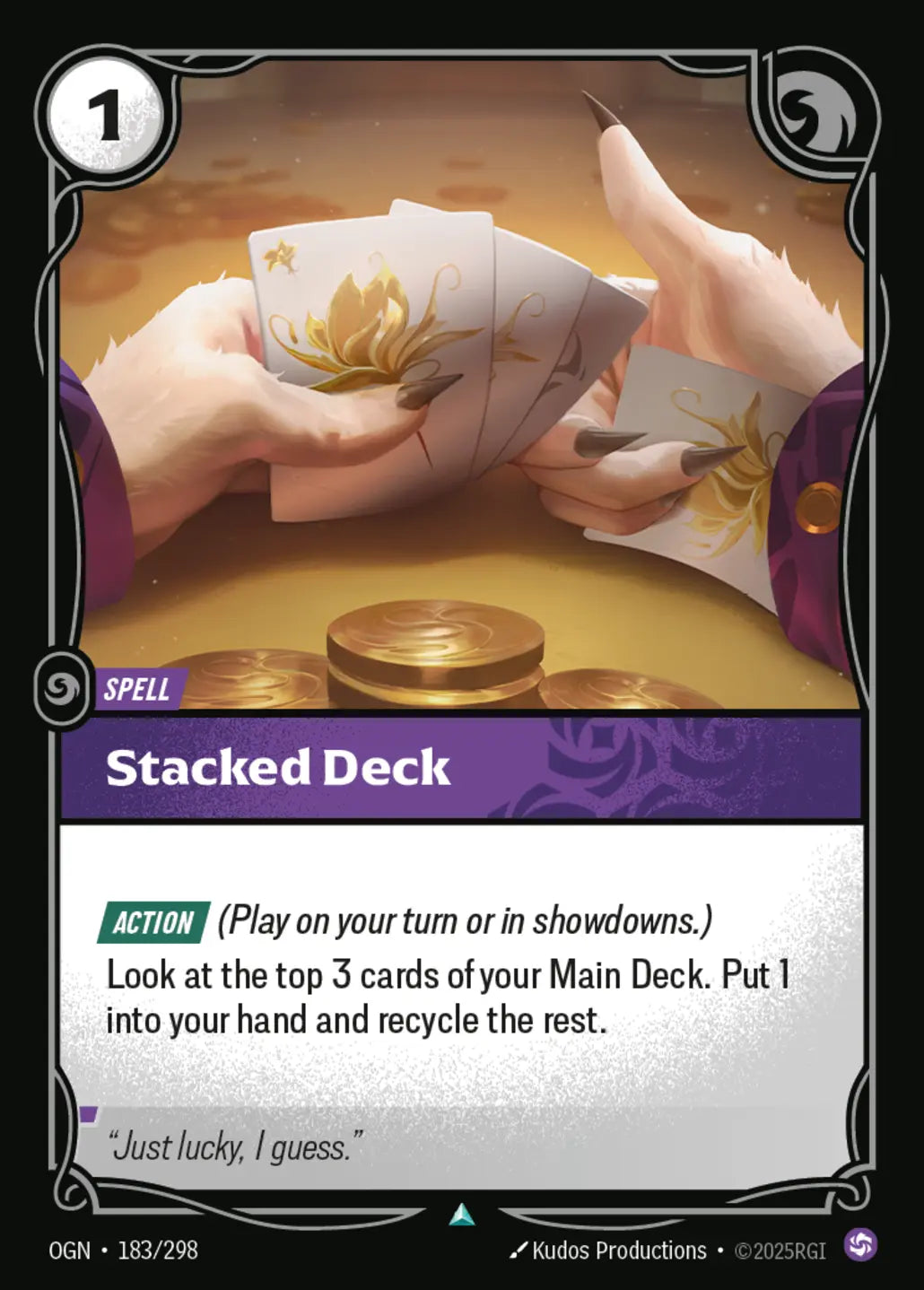 OGN-183/298 Stacked Deck