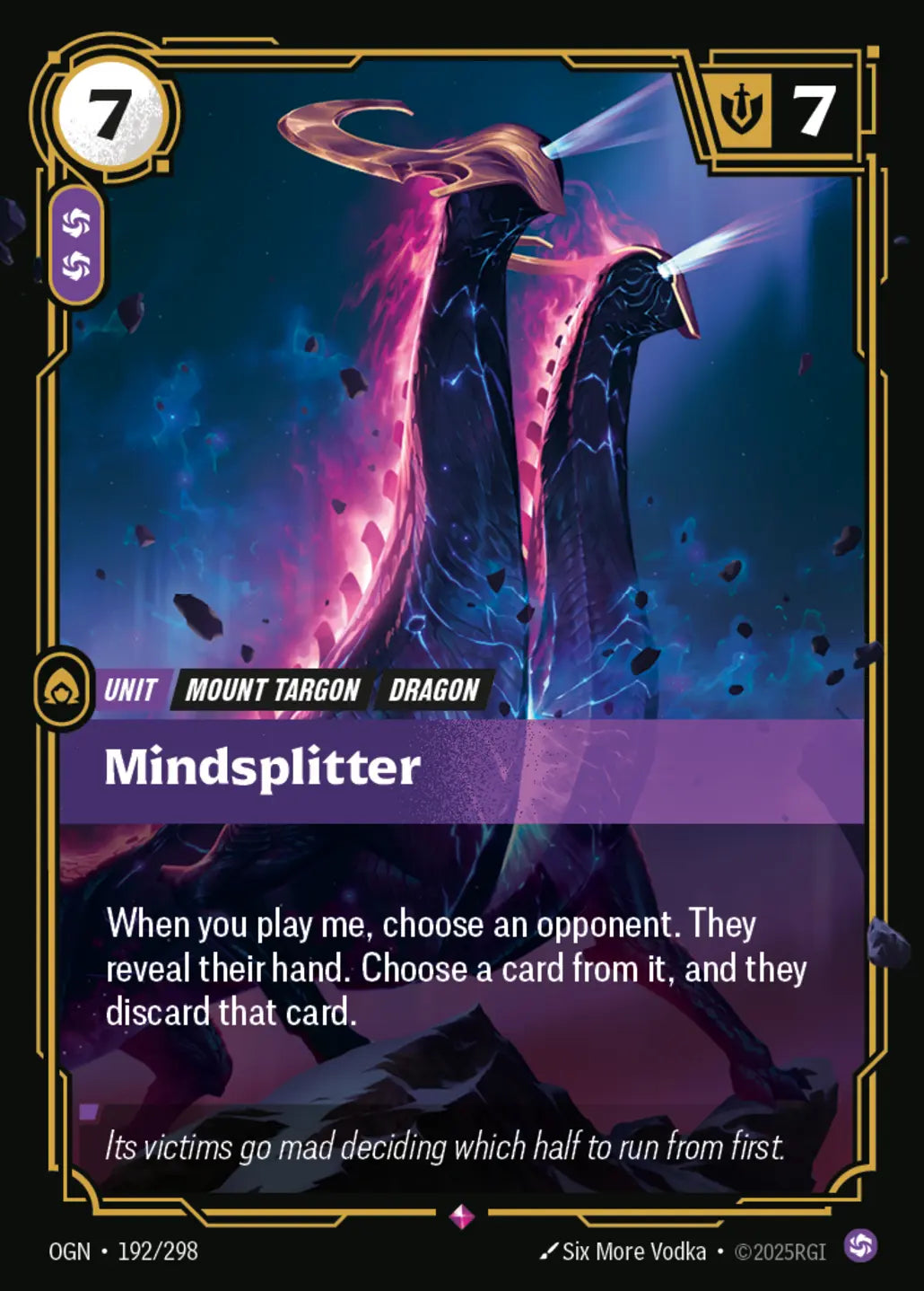 OGN-192/298 Mindsplitter (Foiled)