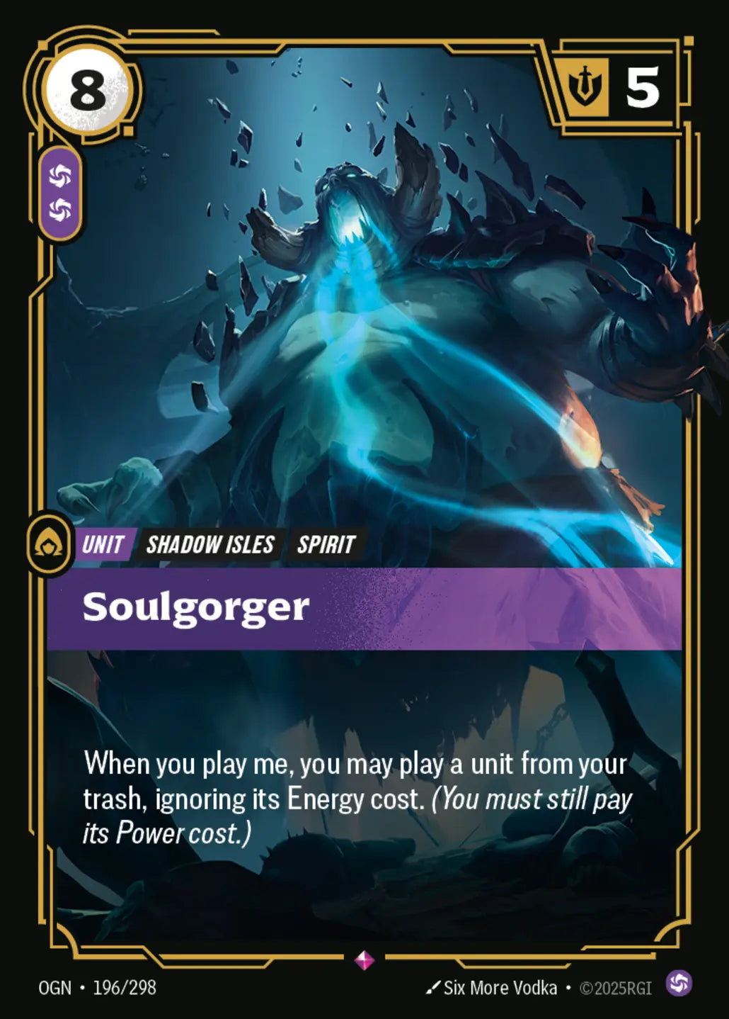OGN-196/298 Soulgorger (Foiled)