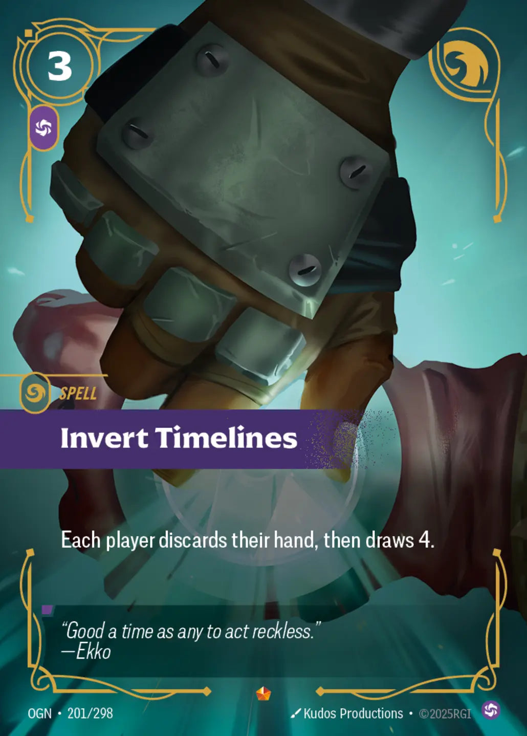 OGN-201/298 Invert Timelines