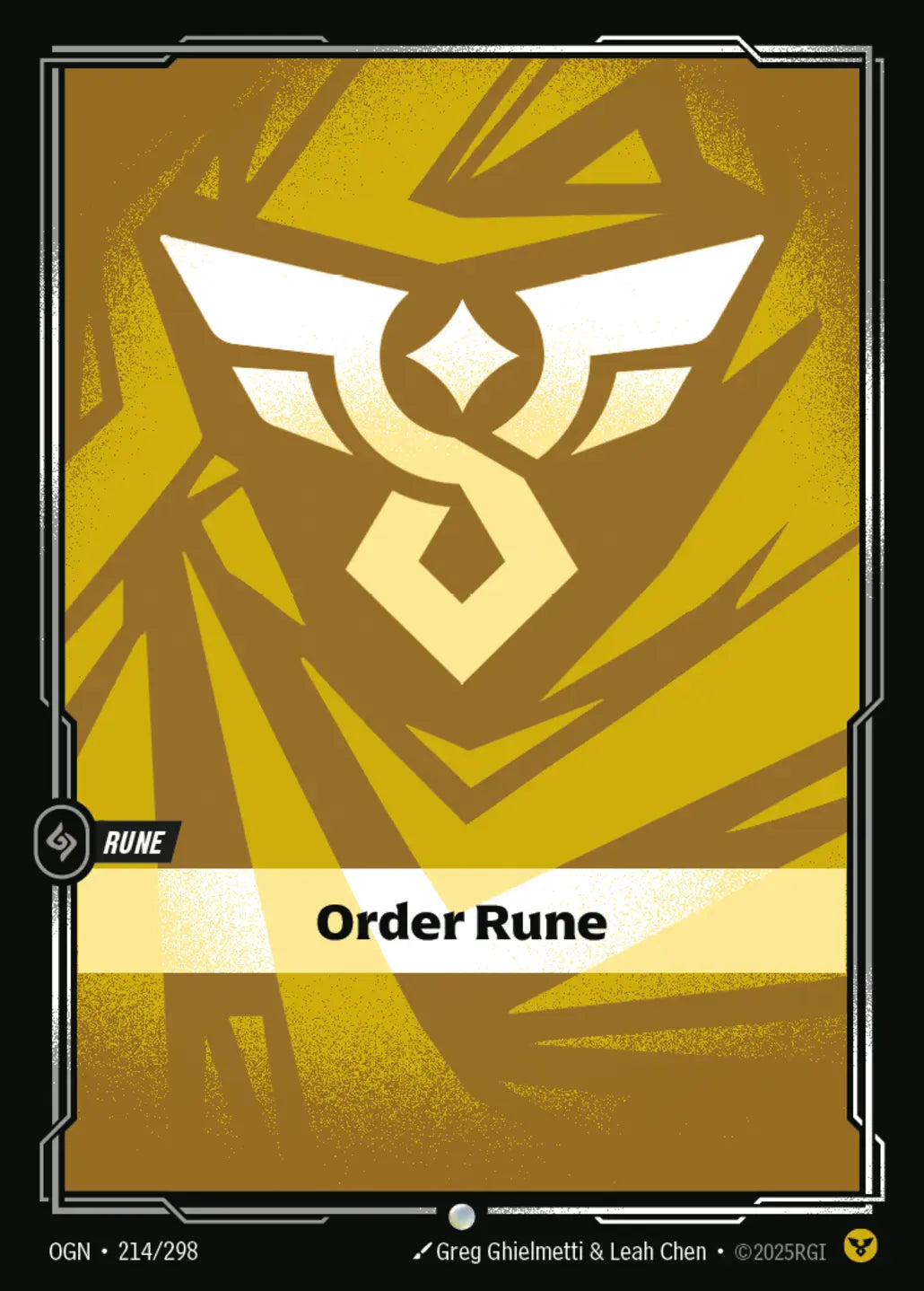 OGN-214/298 Order Rune