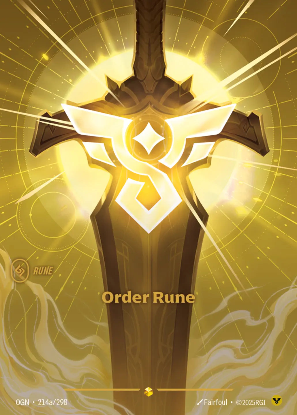 OGN-214a/298 Order Rune (AA)