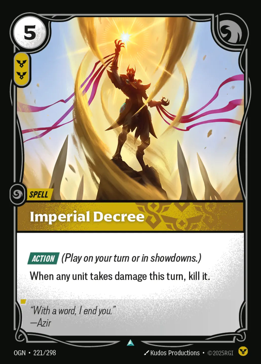 OGN-221/298 Imperial Decree