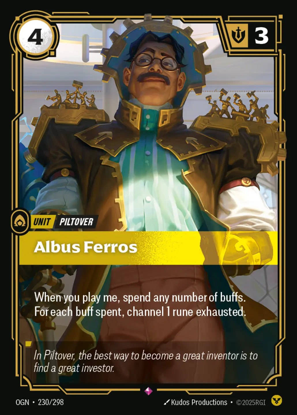 OGN-230/298 Albus Ferros (Foiled)